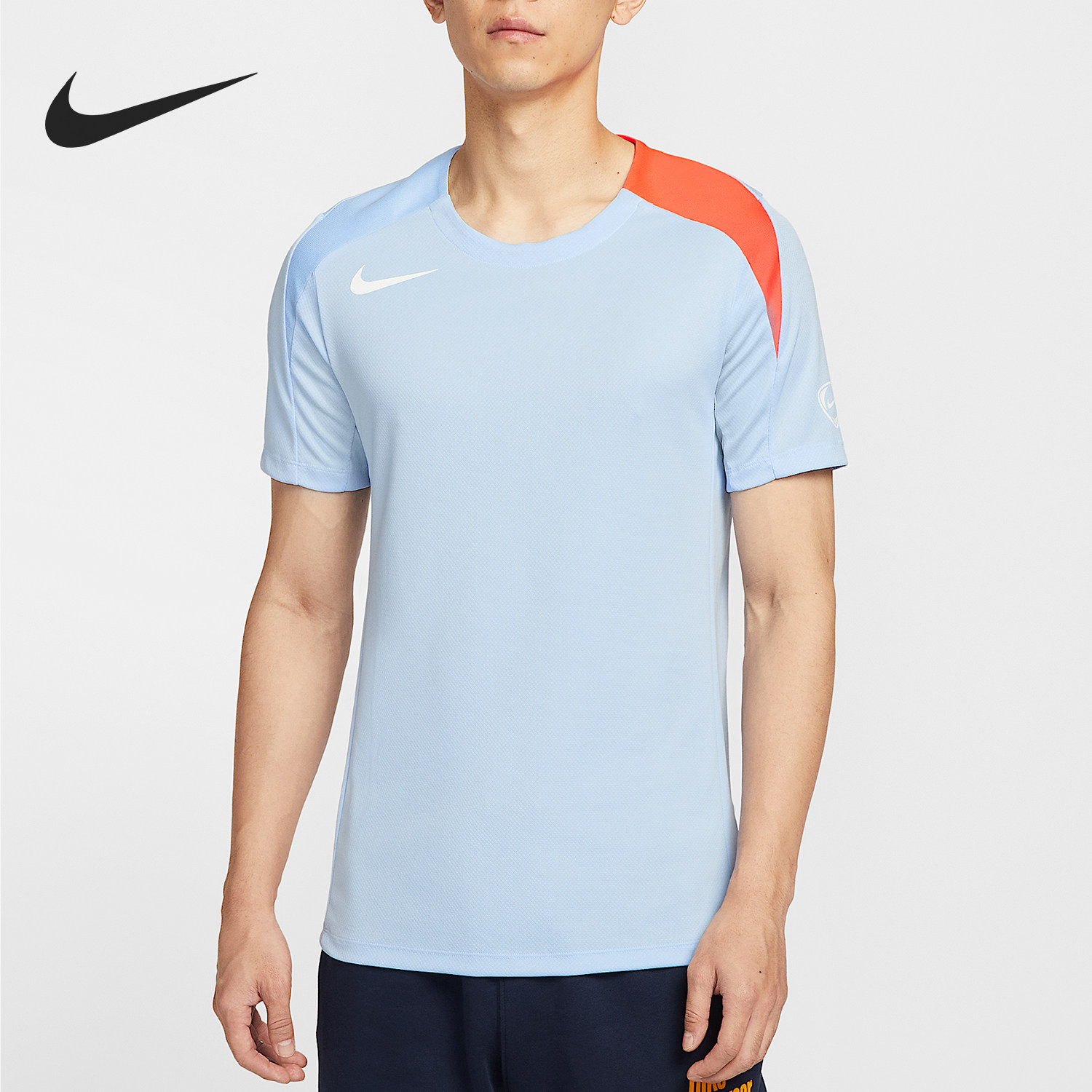 Nike/耐克正品Dri-FIT男士透气健身运动针织短袖HV6401-425