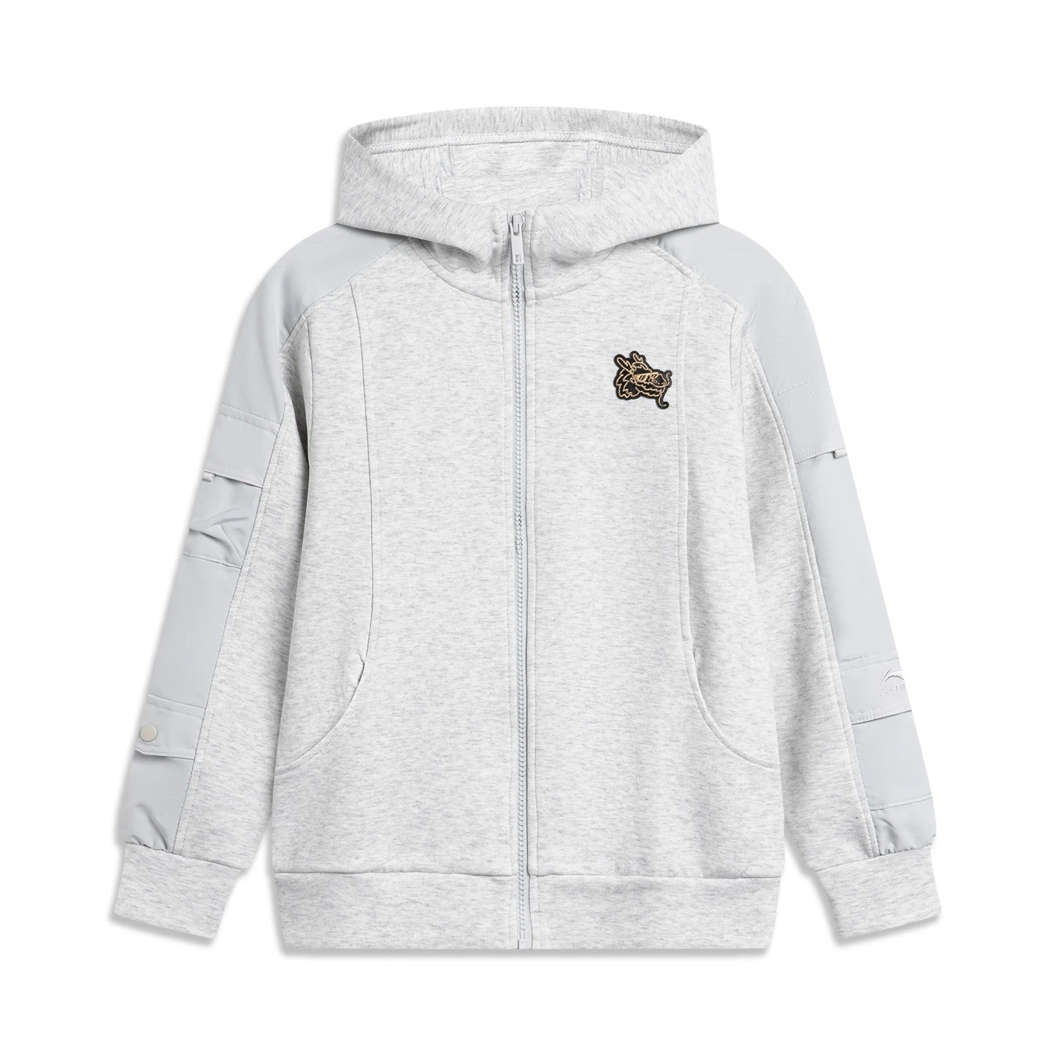 Lining/李宁正品运动生活系列儿童宽松休闲针织连帽外套YWDU001,童装/婴儿装/亲子装,普通外套,淘宝优惠券,粉丝福利购,淘宝优惠卷