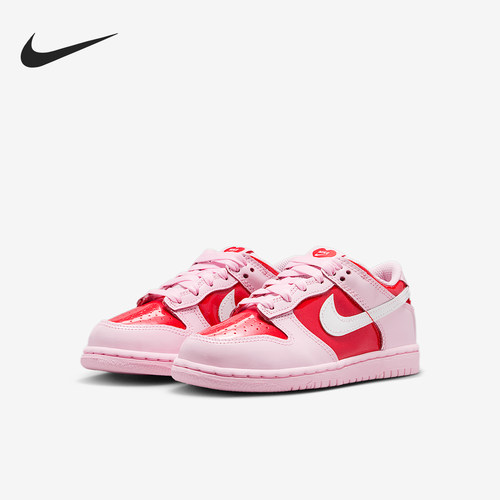 Nike/耐克正品Dunk Low小童低帮系带耐磨运动鞋IQ0220-663