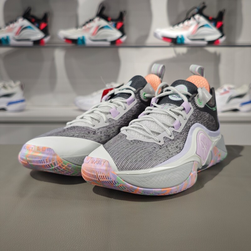 李宁正品韦德幻影5 V2男子轻质透气缓震支撑实战篮球鞋ABPU009-7