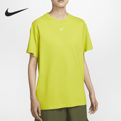 Nike/耐克正品夏季新款女士宽松透气运动休闲短袖FD4150-357