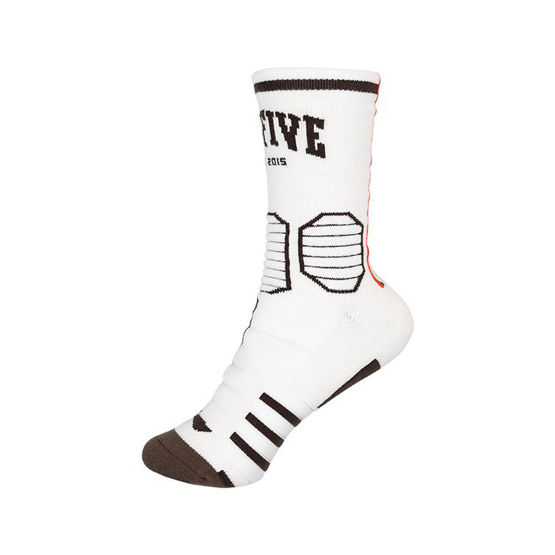 李宁正品运动篮球系列男女同款吸湿排汗运动袜一双装AWLT053-13