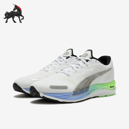 Puma/彪马正品Velocity Nitro 2 Fade男子低帮跑步鞋378526-02