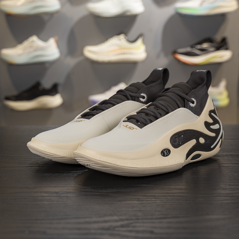 李宁正品韦德之道11男子轻便透气耐磨低帮实战篮球鞋ABAU049-6