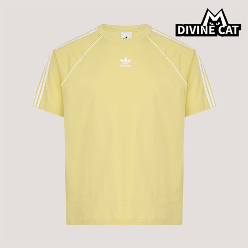Adidas/阿迪达斯正品三叶草男士日常休闲经典针织时尚T恤KY2874