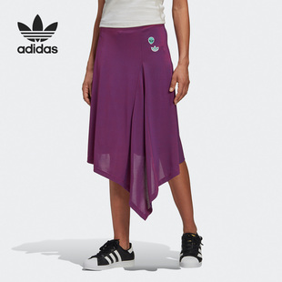 Adidas Skirt 三叶草女子运动半身裙 FU3767 阿迪达斯正品