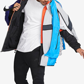 男子时尚 新款 拼接户外立领运动夹克外套AV8265 耐克正品 Nike