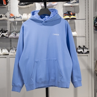韦德系列男子潮流印花宽松连帽卫衣AWDV043 李宁正品 2025春季