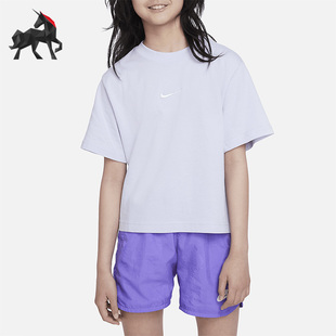 T恤DH5750 圆领宽松透气休闲大童运动短袖 536 耐克正品 Nike