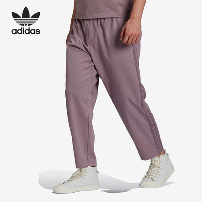 阿迪达斯三叶草男子宽松锥形裤