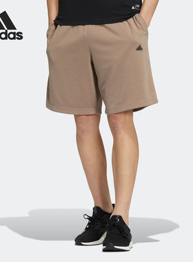 Adidas/阿迪达斯正品当季新款男子运动针织短裤HS4389