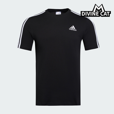 Adidas/阿迪达斯正品夏季男士柔软透气经典休闲经典短袖T恤KU3923