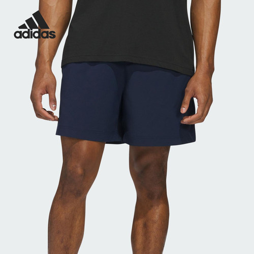 Adidas/阿迪达斯正品2026春季款男士松紧腰经典透气短裤IM7868
