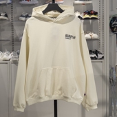 宽松休闲套头连帽卫衣AWDTB97 李宁正品 反伍BADFIVE男子印花时尚