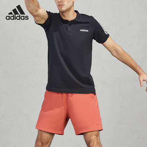 Adidas/阿迪达斯正品男装当季新款运动半袖休闲POLO衫T恤EJ0927