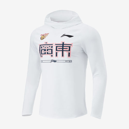 李宁正品长袖插肩袖连帽吸湿排汗透气速干套头超轻篮球ATLT183-2