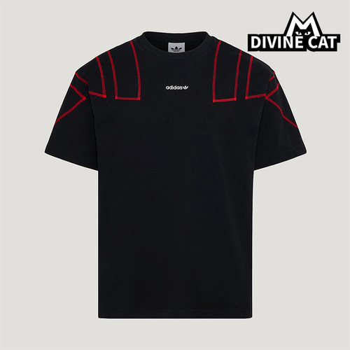 Adidas/阿迪达斯正品三叶草男士舒适运动复古时尚短袖T恤KG6326