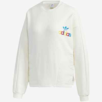 Adidas/阿迪达斯正品adidas三叶草 Crew Sweat女装运动卫衣GV2932