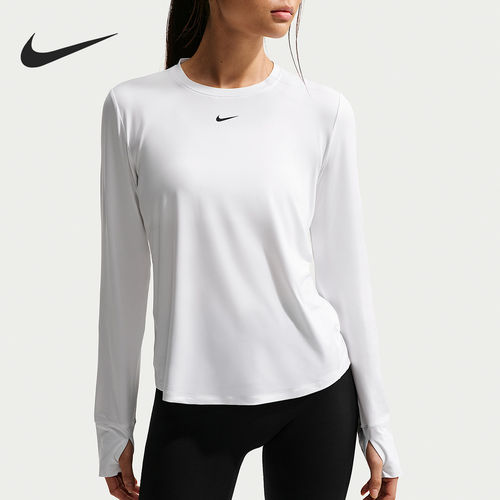 Nike/耐克正品Dri-Fit女士吸汗透气套头长袖T恤FN2802-102
