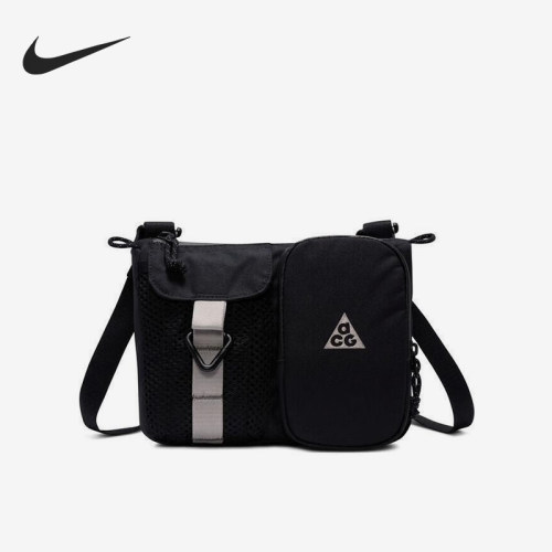 Nike/耐克正品2025新款男女户外魔术贴收纳斜挎包HJ8180-010
