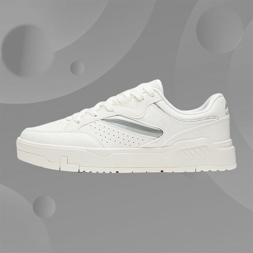 Lining/李宁正品ACE女子小白鞋舒适软弹经典运动休闲鞋AGCS032