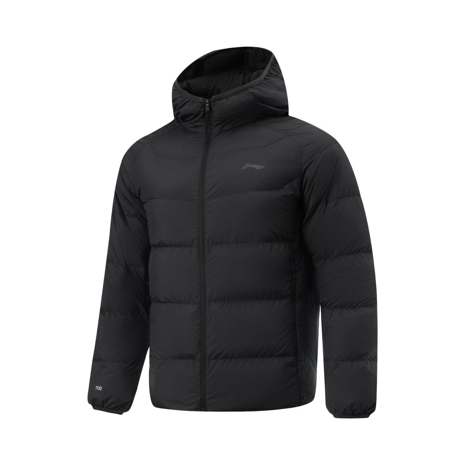 李宁正品健身系列男子连帽拉链保暖休闲简约运动羽绒服AYMV211,运动服/休闲服装,运动羽绒服,淘宝优惠券,粉丝福利购,淘宝优惠卷