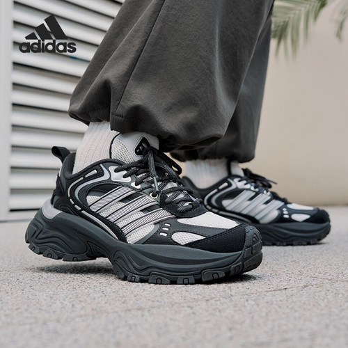 Adidas/阿迪达斯正品新款男女厚底低帮耐磨运动老爹鞋JR0040
