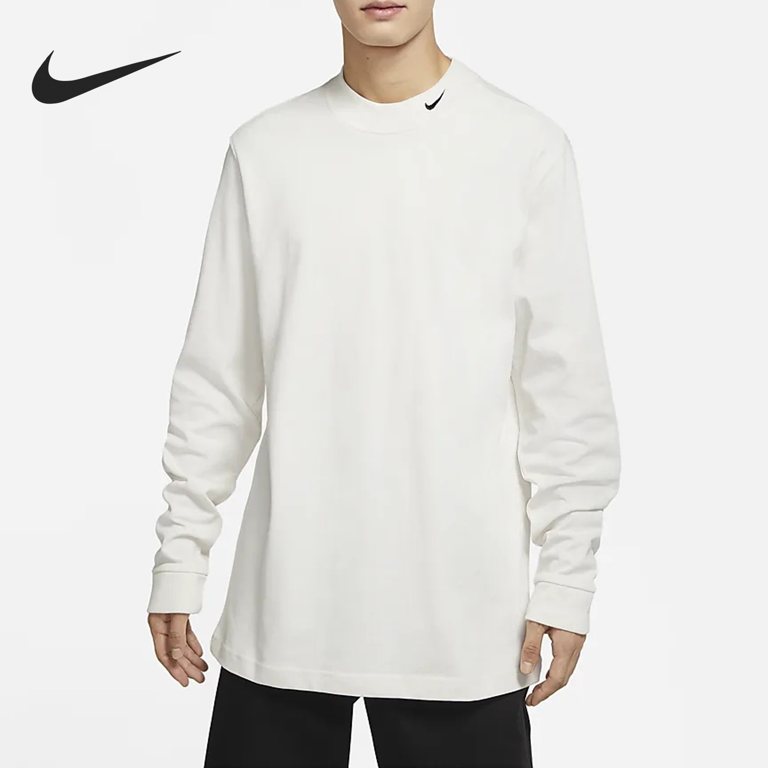 Nike/耐克正品当季新款男子休闲简约套头长袖T恤DX5869-030