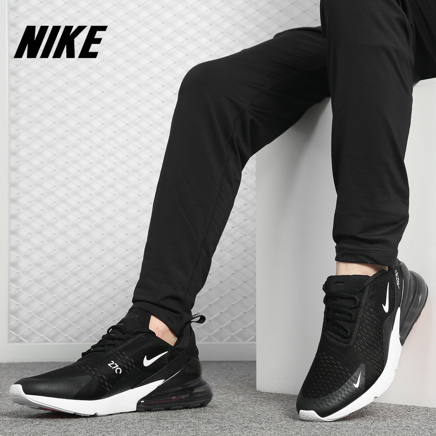 Nike/耐克正品 AIR MAX 270 男女舒适运动跑步鞋 AH8050-002