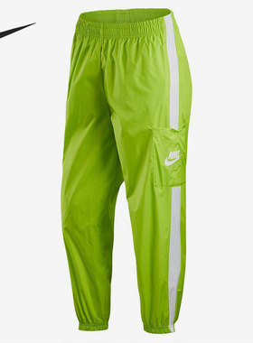 Nike/耐克正品新款女子梭织梭织束脚裤运动裤长裤CJ7347-321