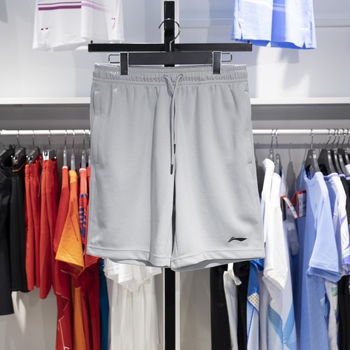 李宁正品2024新款健身系列男子轻盈透气柔软运动短裤AKSU471-4