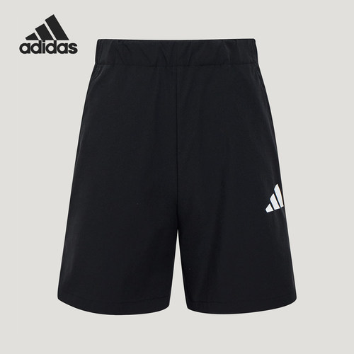 Adidas/阿迪达斯正品夏季儿童简约休闲户外风凉感短裤KY8361