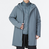 连帽三合一夹克羽绒服1364891 复古时尚 运动男士 012 安德玛正品