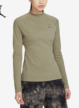 Nike/耐克正品Air Jordan女子运动休闲简约长袖T恤DV1421-351