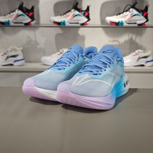 李宁正品飞电3 CHALLENGER男子反光轻质透气竞速跑鞋ARMT037-5