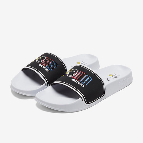 Puma/彪马正品Leadcat x SMILEYWORLD系列大童耐磨运动拖鞋