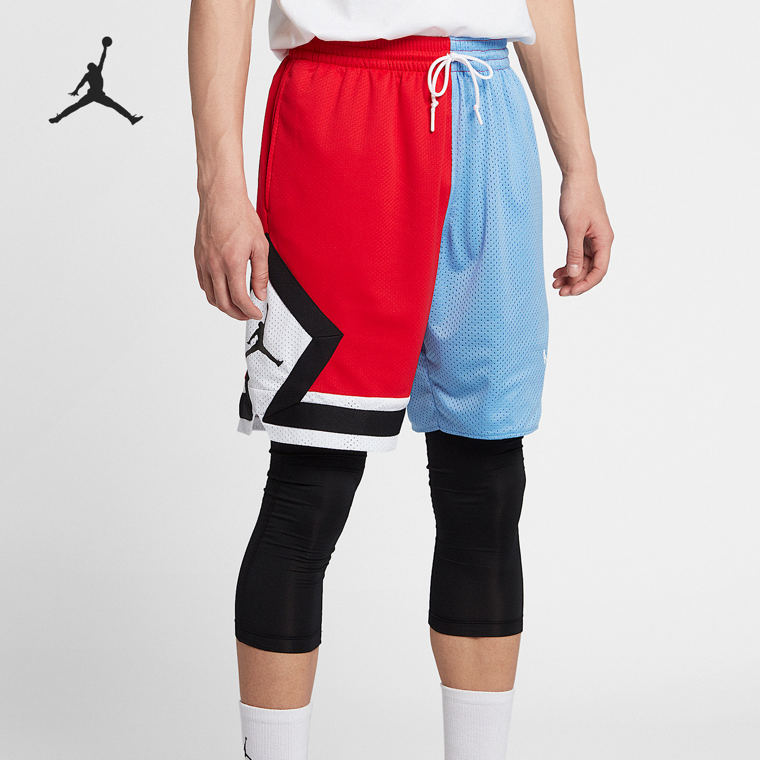 Nike/耐克正品夏季新款男士篮球训练休闲运动短裤AJ1113-448