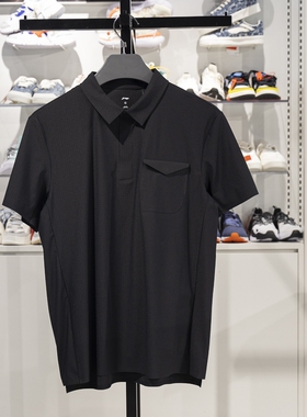 李宁正品2025新款团购系列男子商务休闲翻领短袖POLO衫APLV129-1