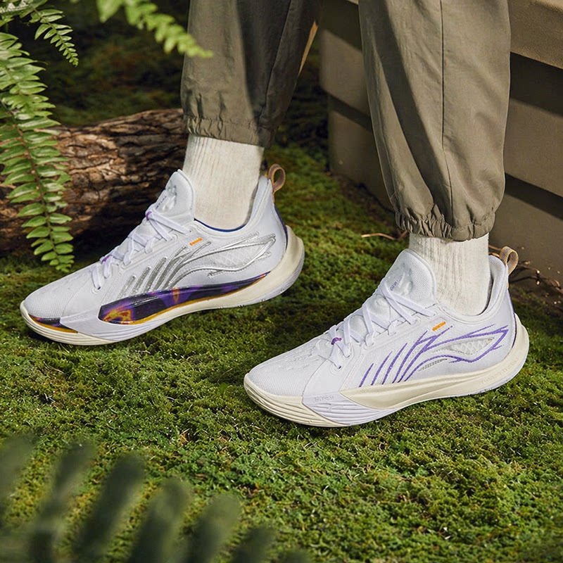 李宁正品音速13男大童轻便透气耐磨回弹实战运动篮球鞋YKBV094