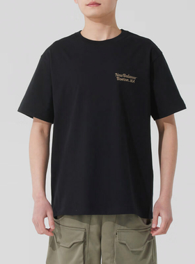 New Balance/NB正品夏季新款男子潮流透气运动短袖T恤AMT51319-BK