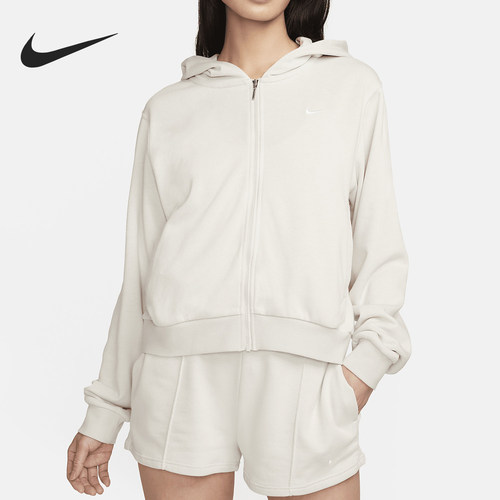 Nike/耐克正品2026女士连帽开衫休闲舒适运动服BV3343-100