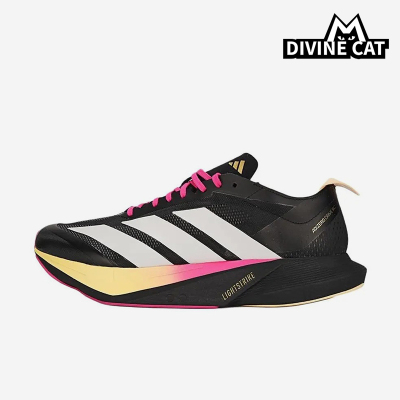 Adidas/阿迪达斯正品ADIZEROEvoSL新款黑粉色鞋经典跑步鞋KJ6209