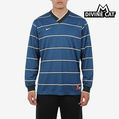 Nike/耐克正品Dri-FIT运动条纹休闲舒适经典长袖T恤IF1533-476
