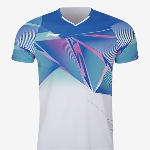 LI NING 李宁 正品 男款 柔软 合身 印花设计 短袖T恤AAYS131-1