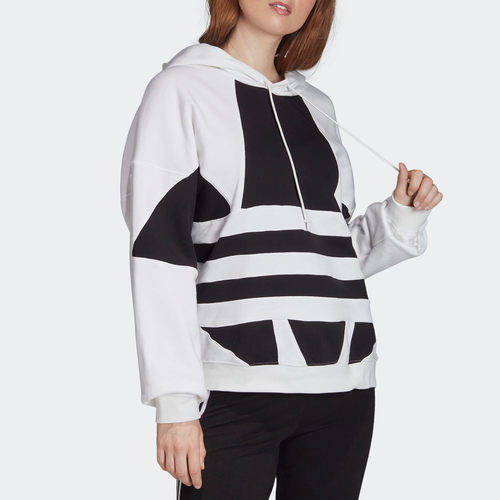 Adidas/阿迪达斯正品当季新款三叶草女子运动套头衫 FS1306