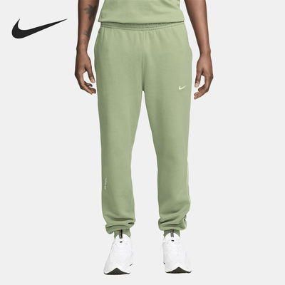 Nike/耐克正品春秋NOCTA男士束脚轻盈训练针织长裤FN7661-386