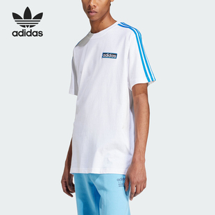 运动短袖 Adidas IV5351 TEE ADIBREAK 阿迪达斯正品 三叶草男士
