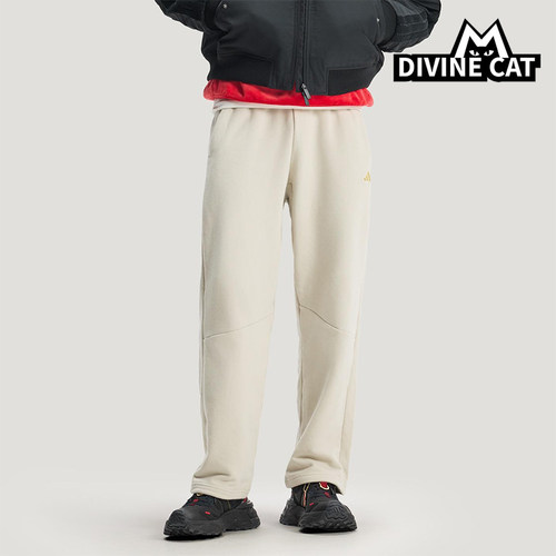 Adidas/阿迪达斯正品NYR FT KN PNT男士系带针织运动直筒裤KE4066