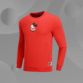 休闲圆领套头针织卫衣AWDP017 男子春秋运动时尚 Lining 李宁正品