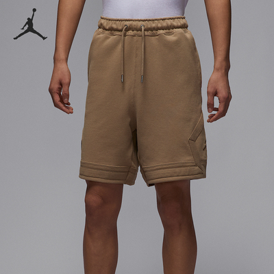 Nike/耐克正品JORDAN男士针织厚实日常薄绒短裤FV7258-257